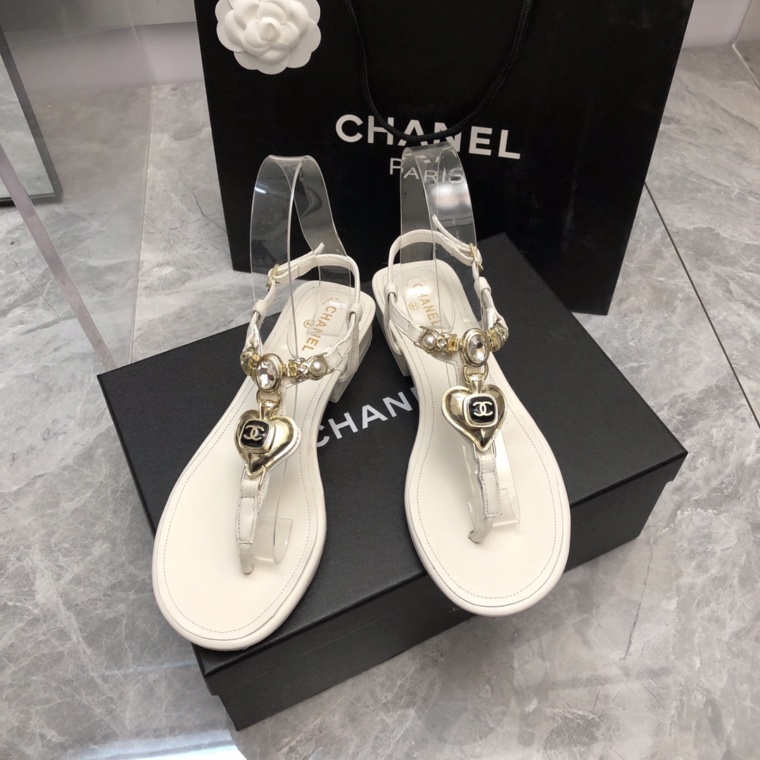 Chanel Women Flat Sandals-0004 35-41