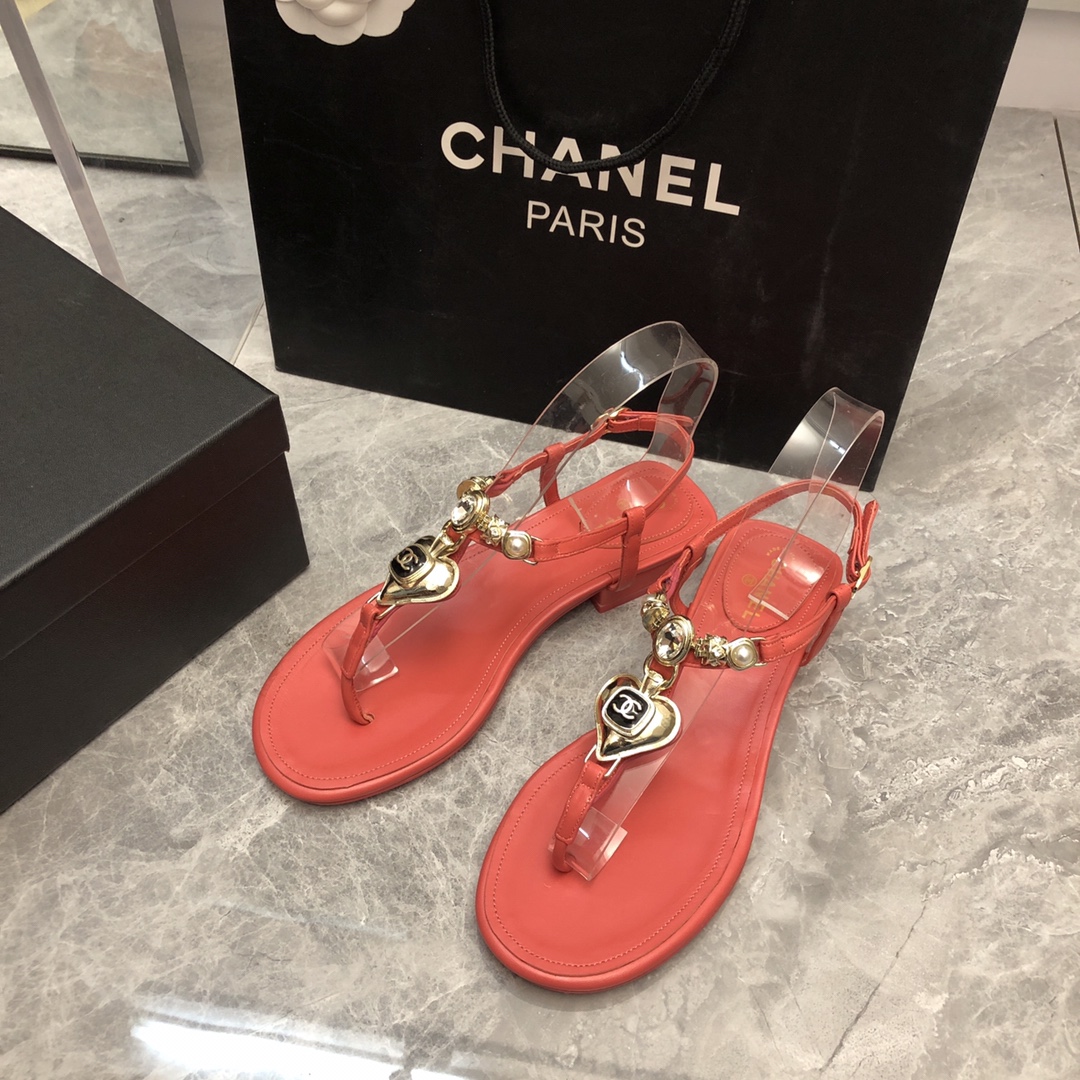 Chanel Women Flat Sandals-0006 35-41