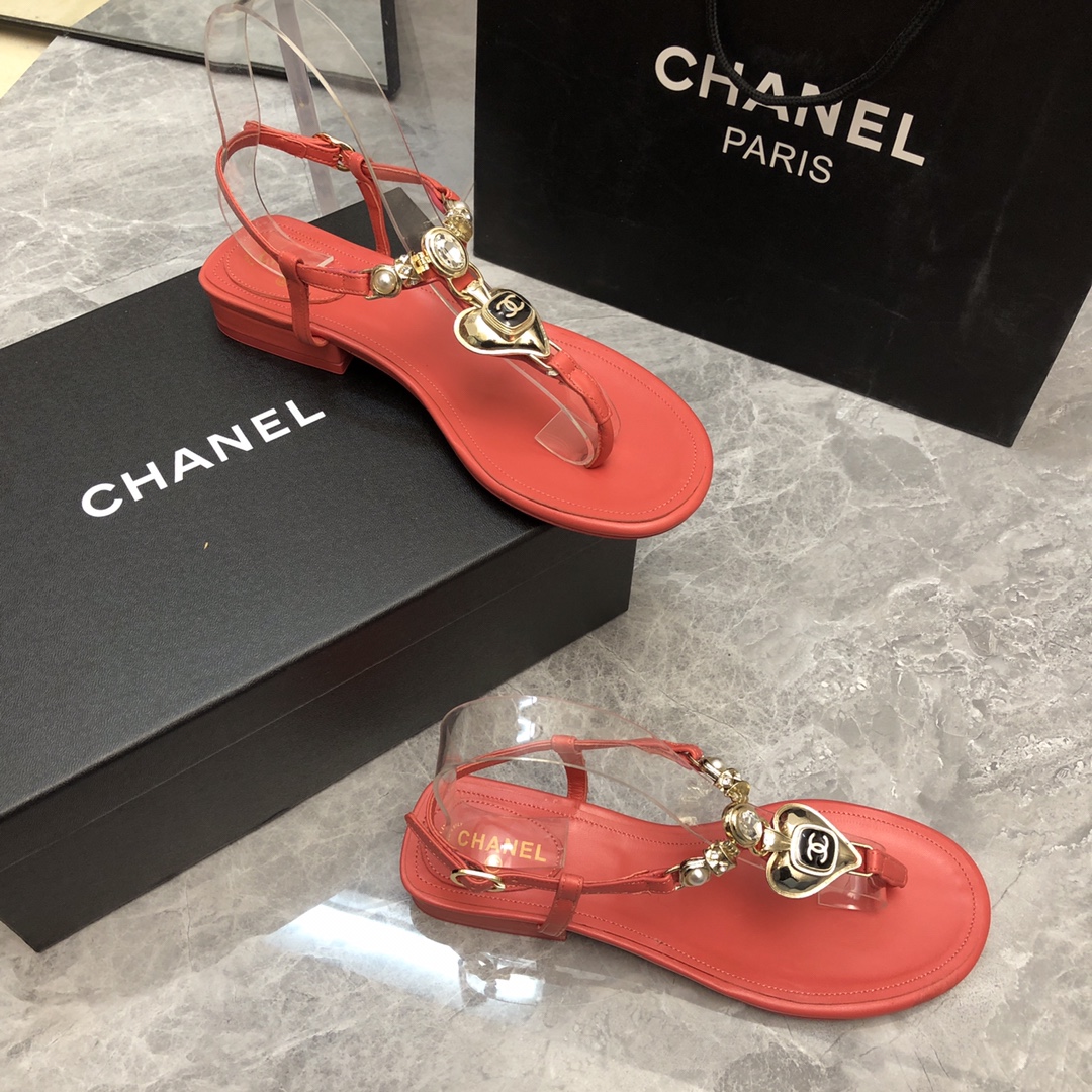 Chanel Women Flat Sandals-0006 35-41