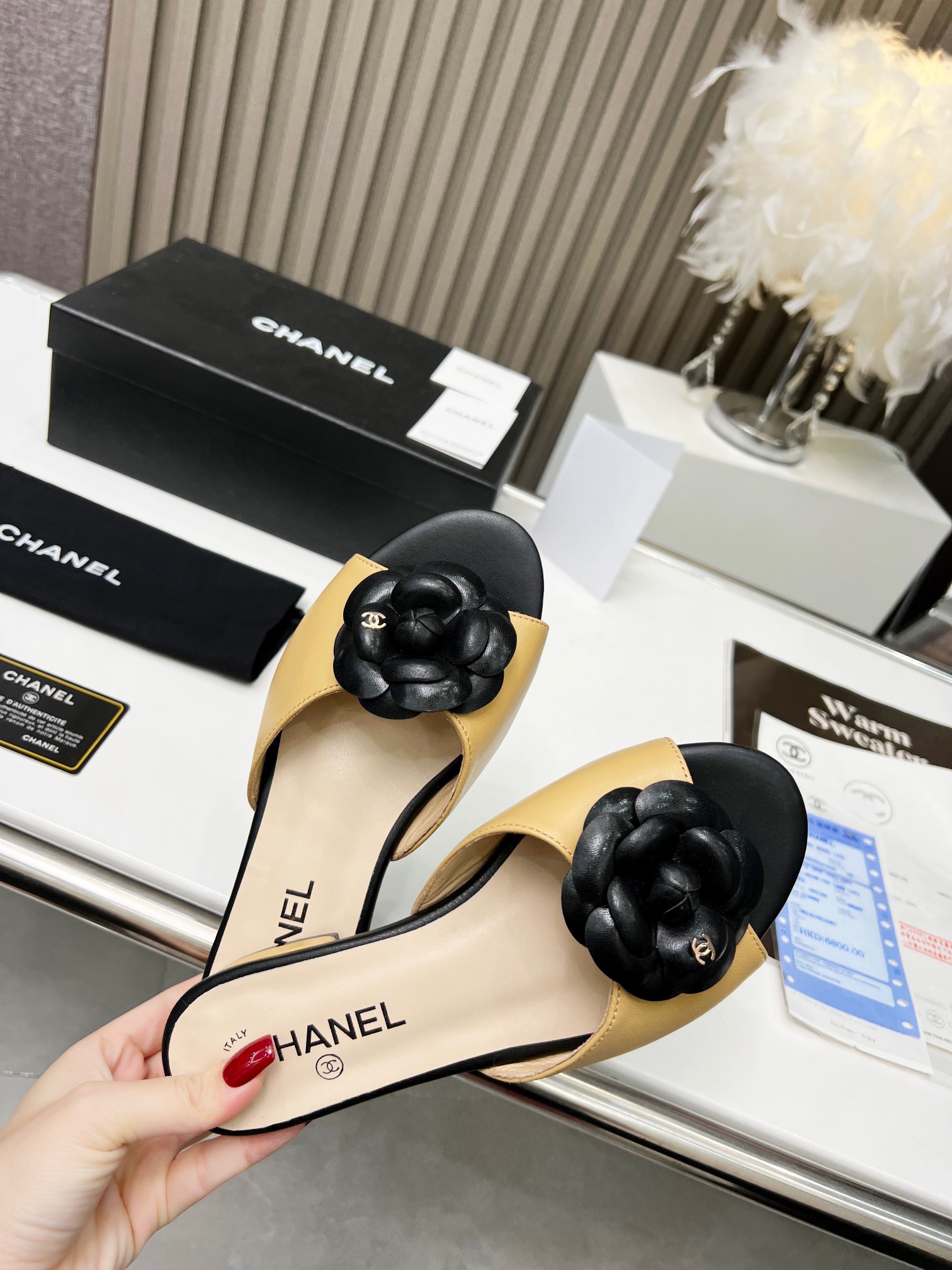 Chanel Women Flat Sandals-0021 35-39