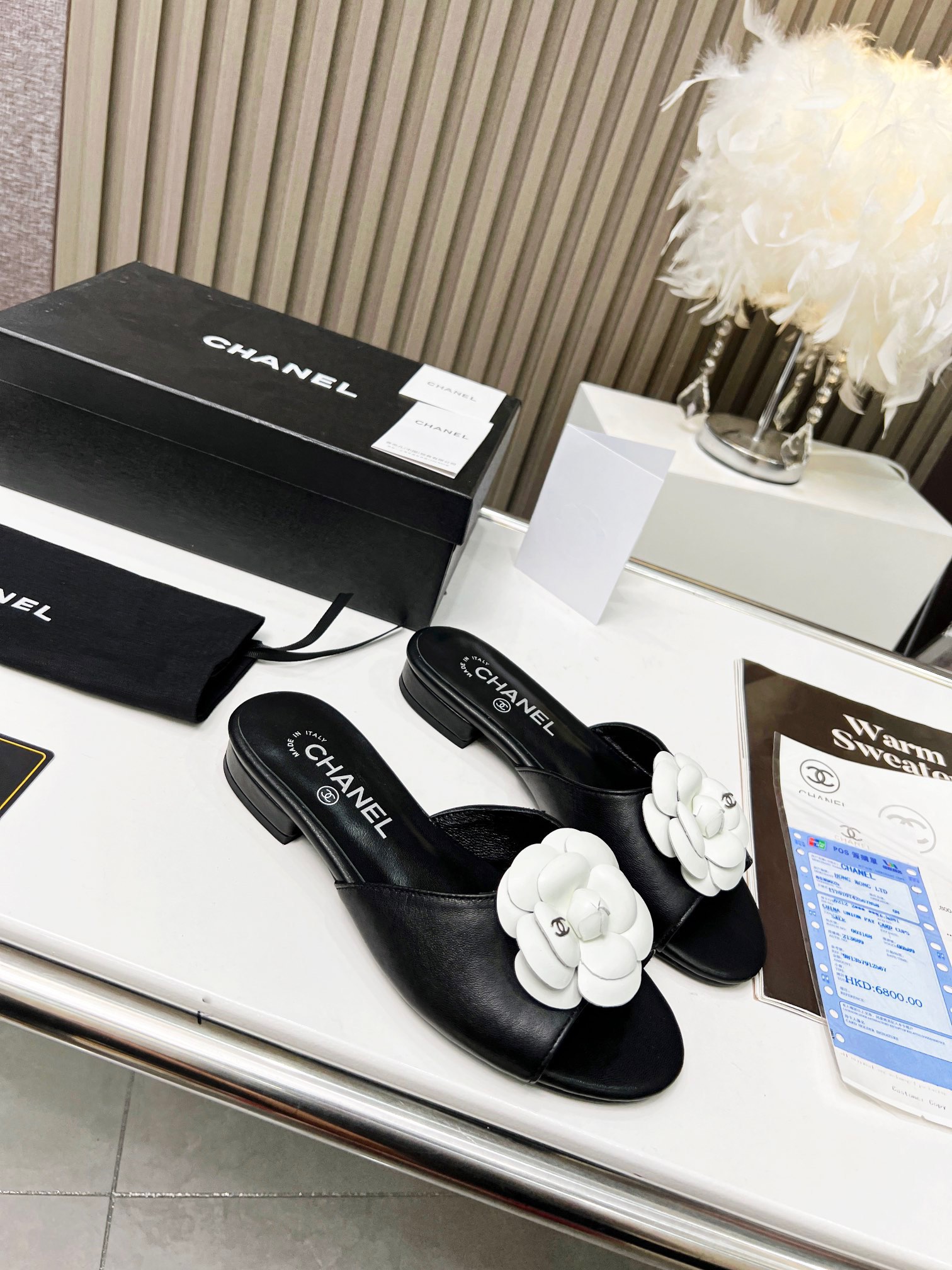 Chanel Women Flat Sandals-0023 35-39