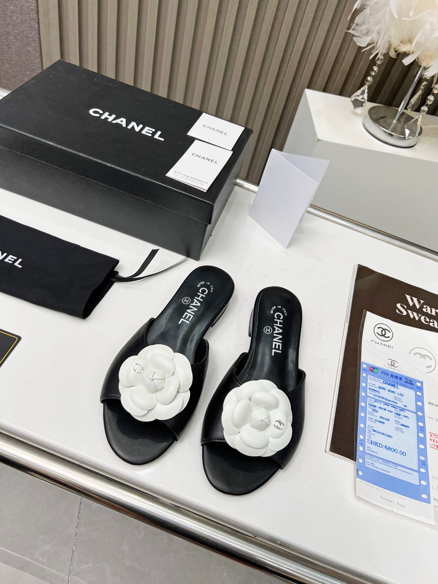 Chanel Women Flat Sandals-0023 35-39