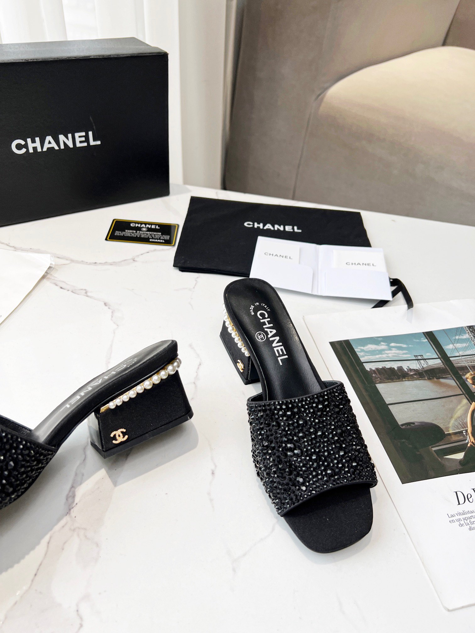 Chanel Women High Heel Sandals-0007 35-39