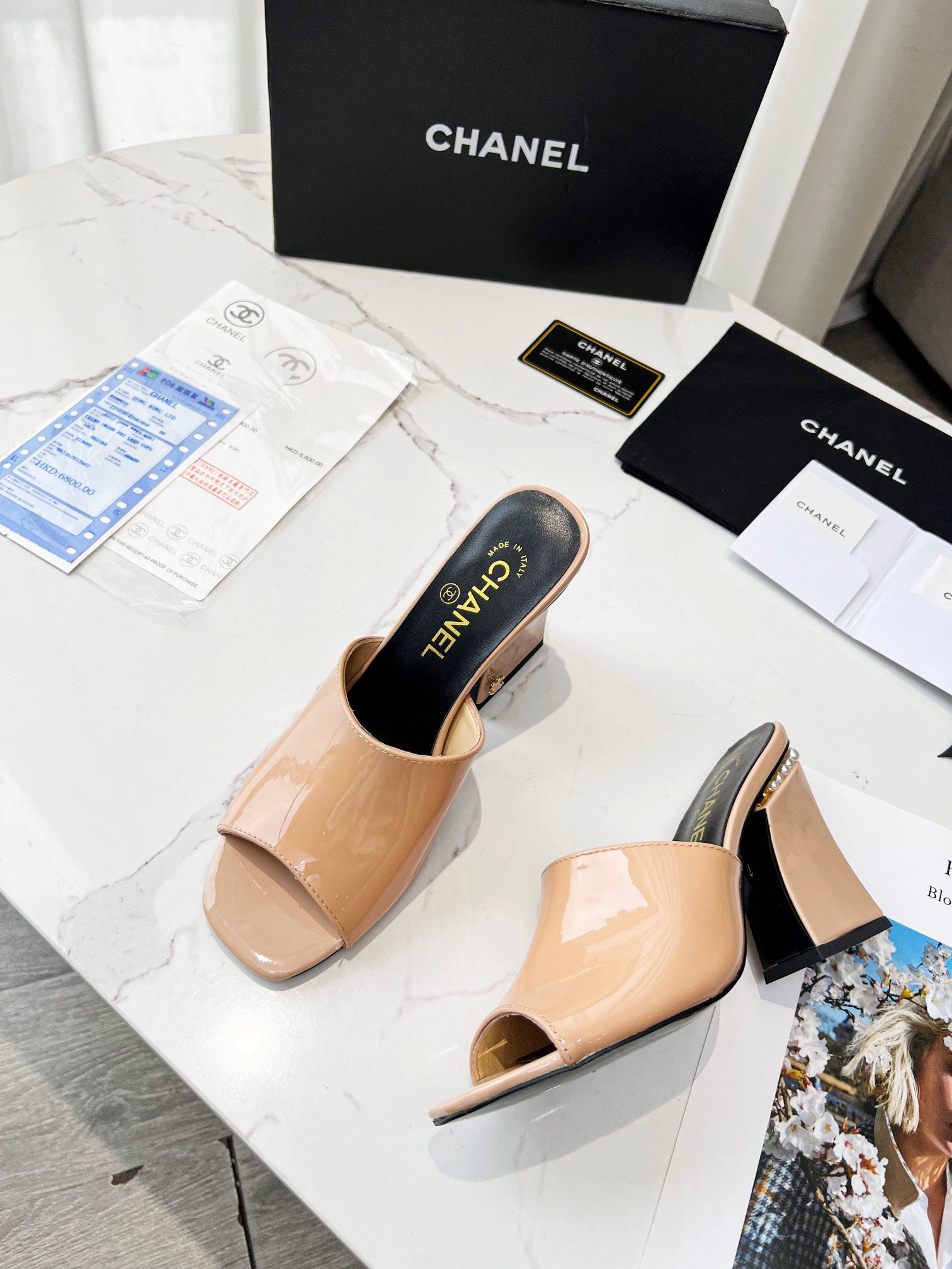 Chanel Women High Heel Sandals-0009 35-39