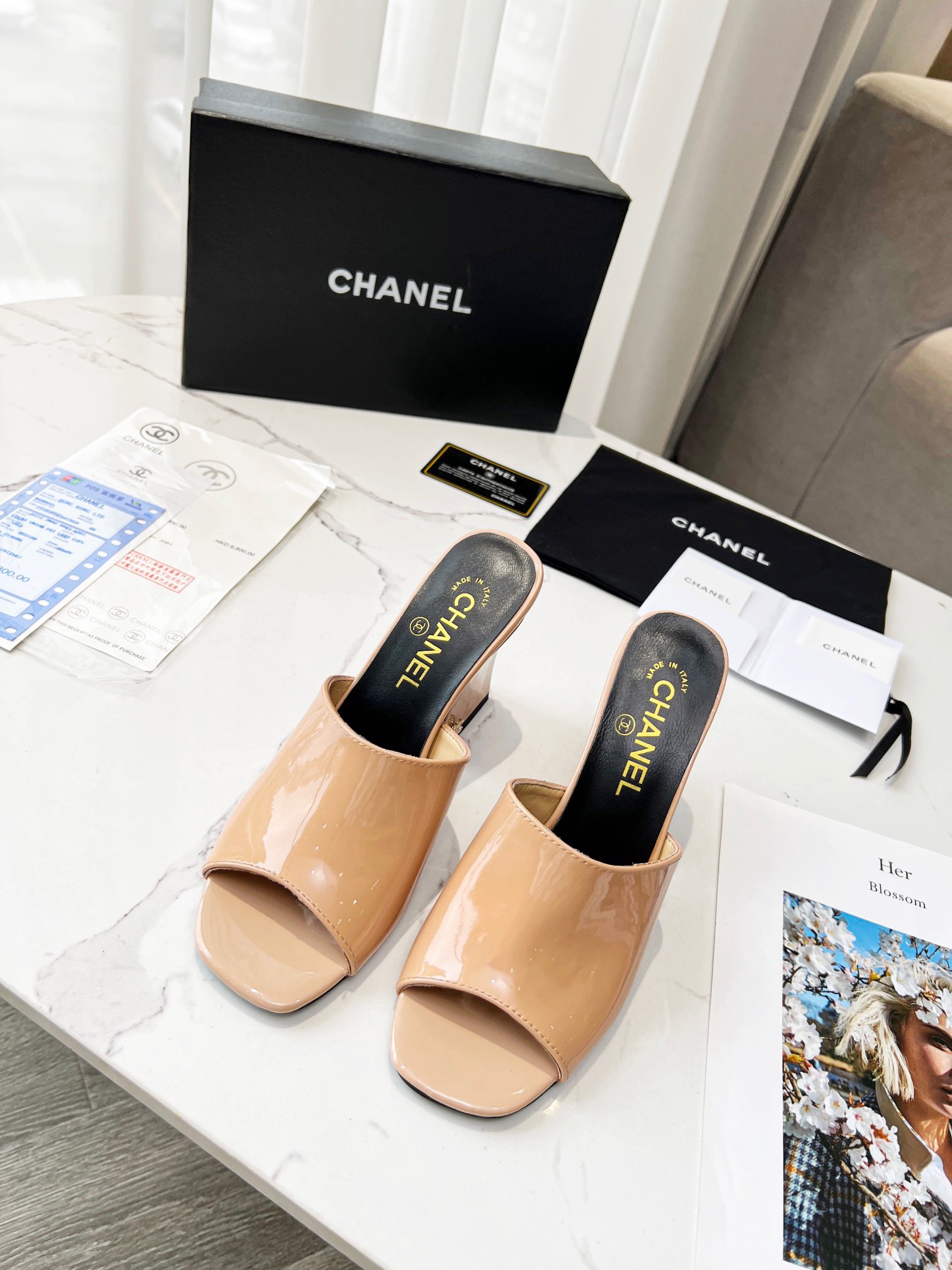 Chanel Women High Heel Sandals-0009 35-39