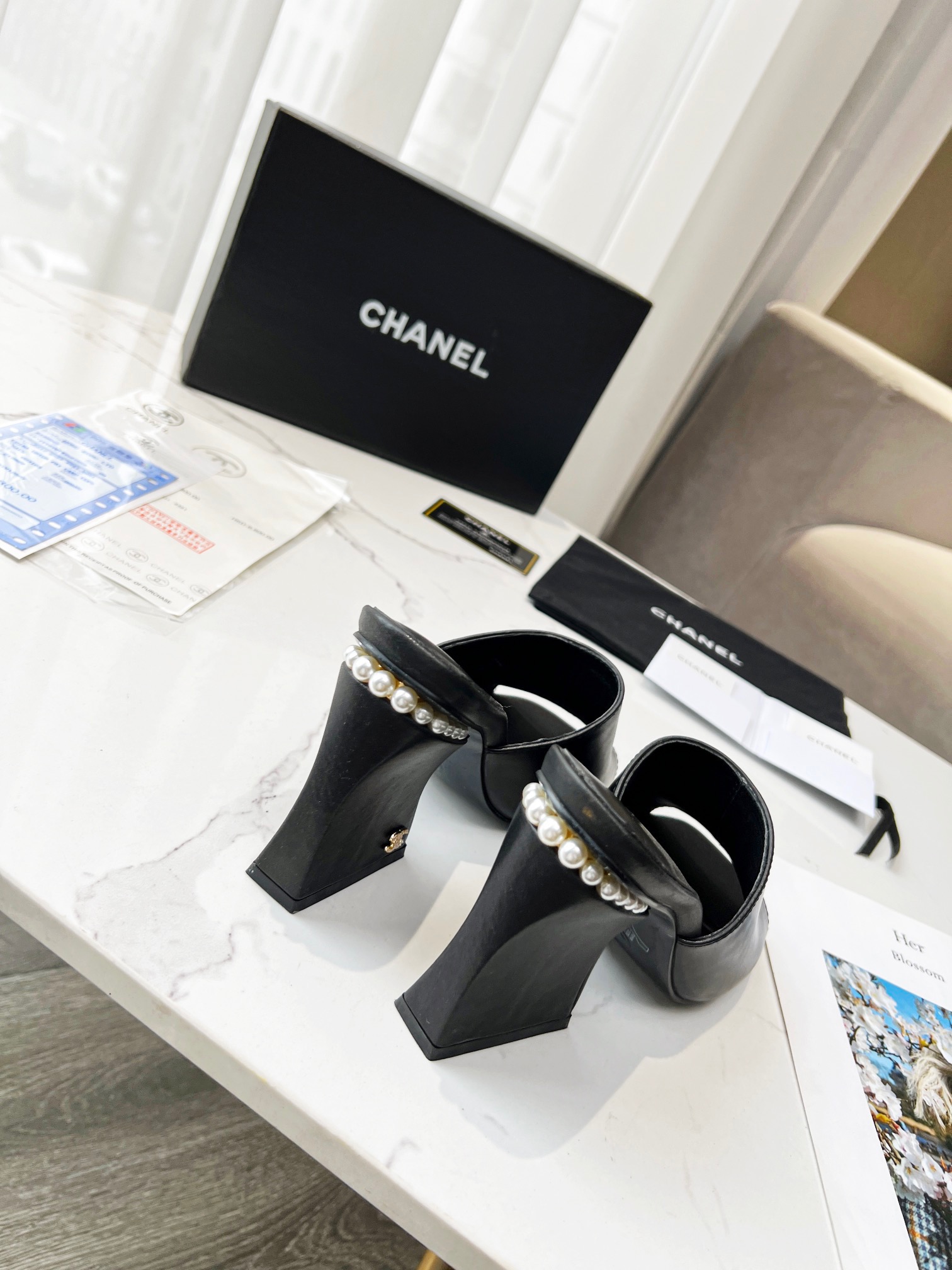 Chanel Women High Heel Sandals-0010 35-39