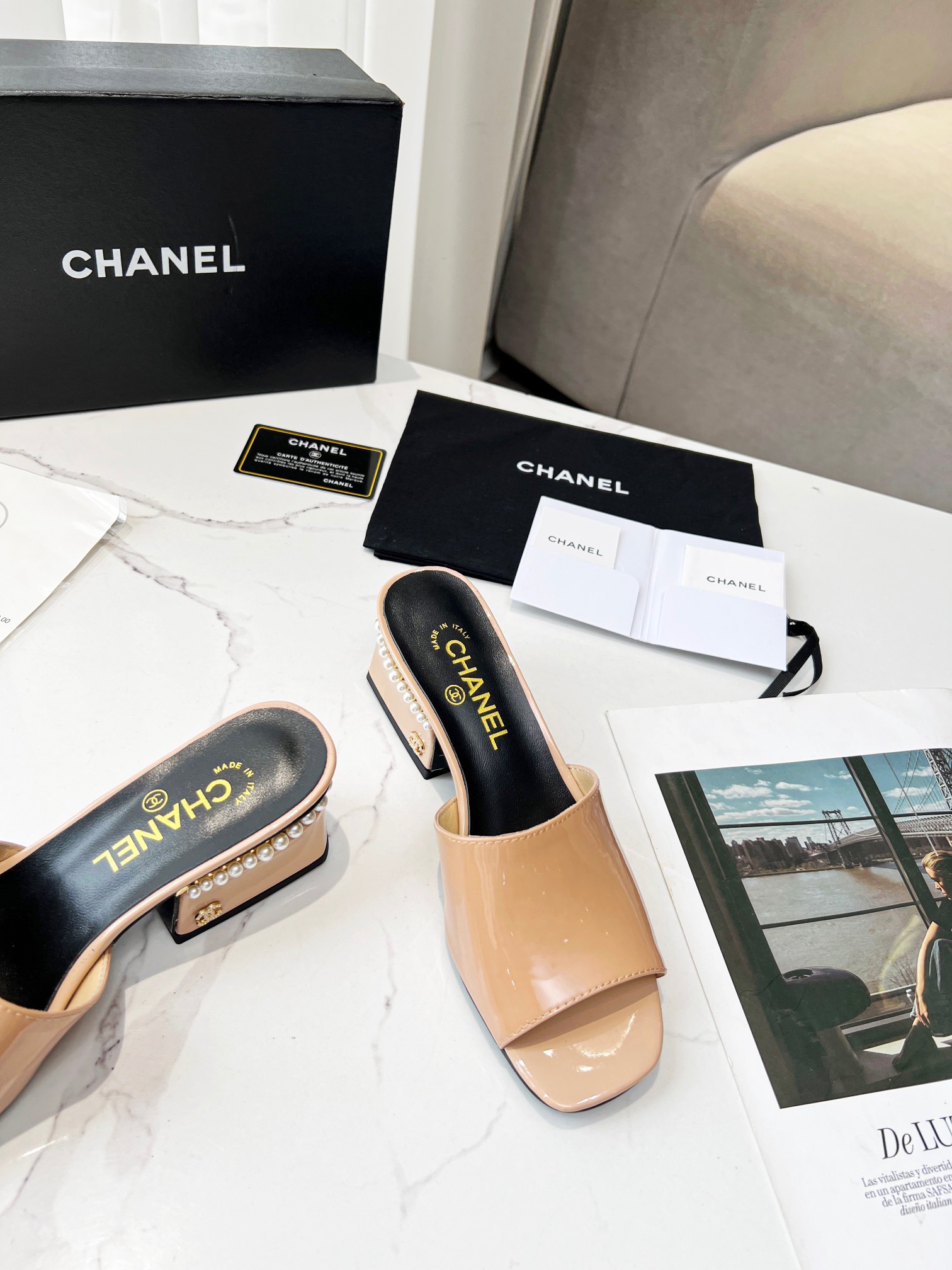 Chanel Women High Heel Sandals-0014 35-39