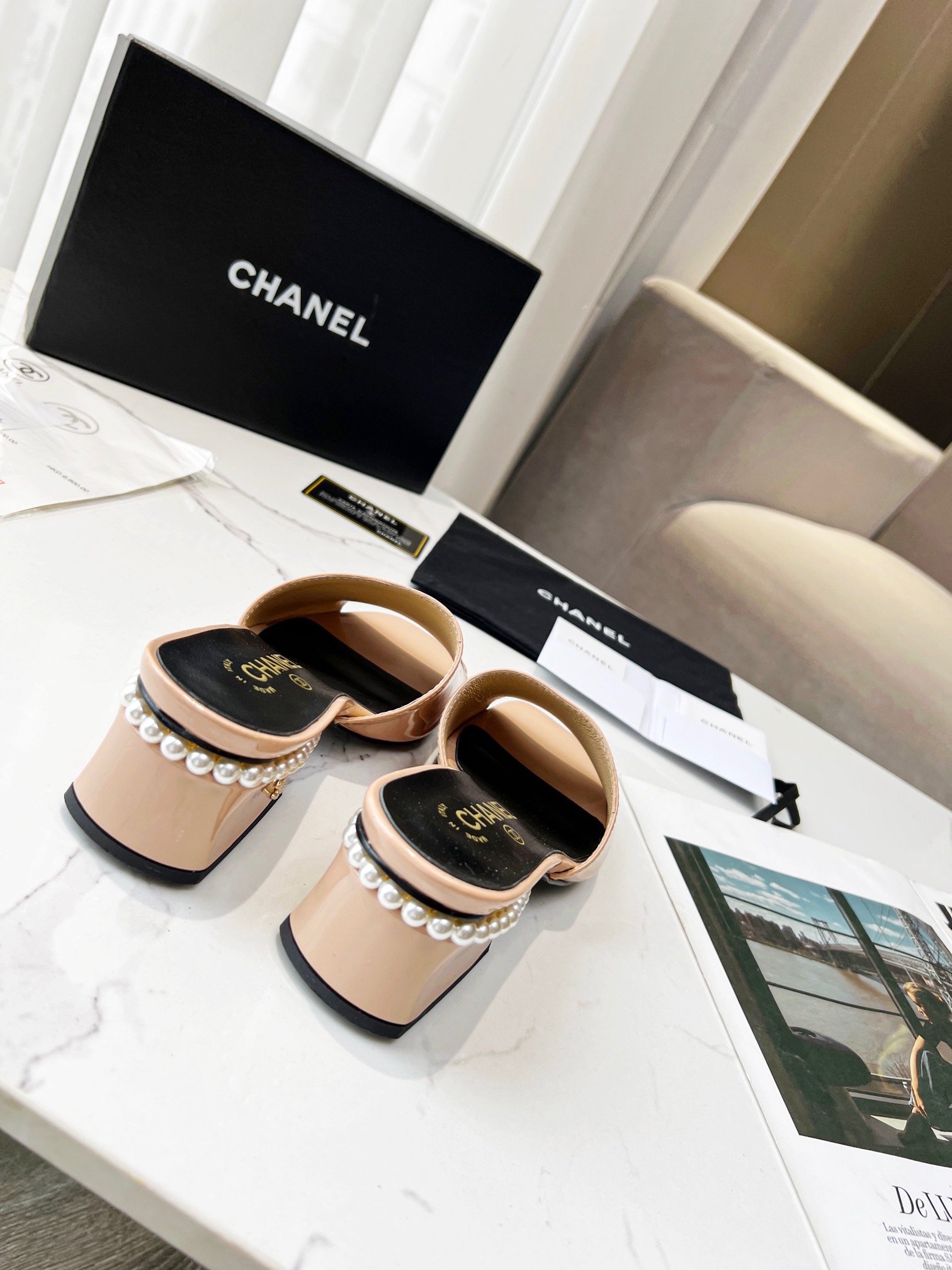 Chanel Women High Heel Sandals-0014 35-39