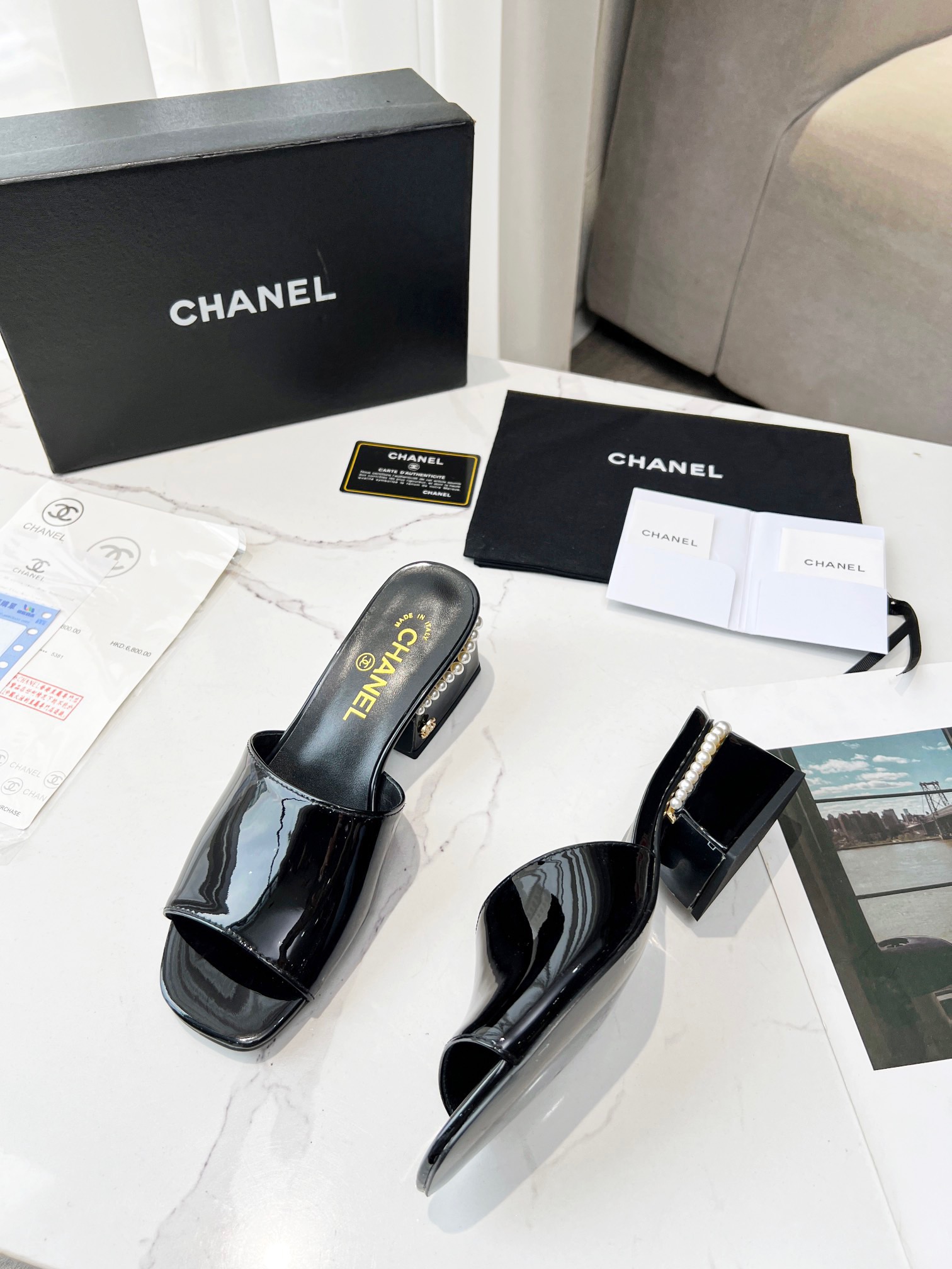 Chanel Women High Heel Sandals-0015 35-39