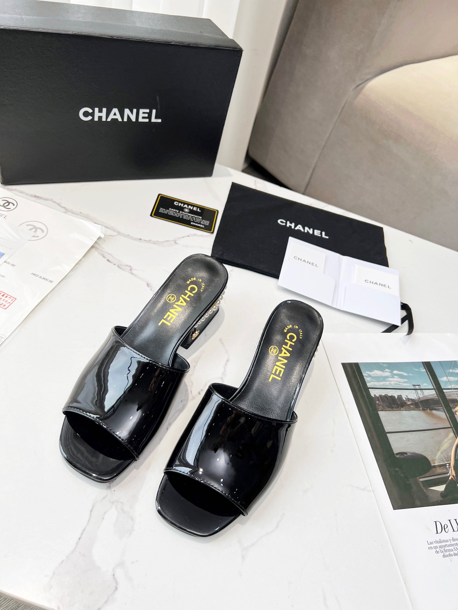 Chanel Women High Heel Sandals-0015 35-39