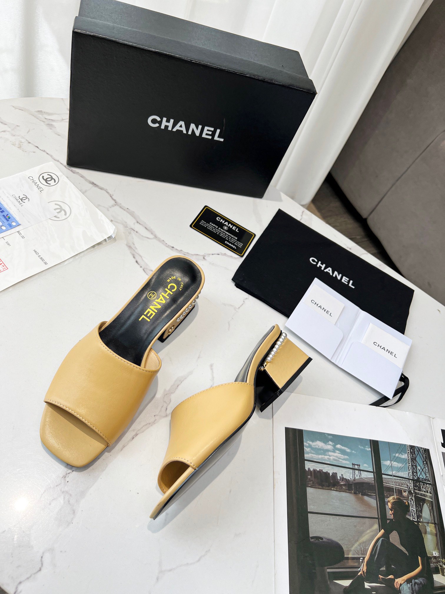 Chanel Women High Heel Sandals-0016 35-39