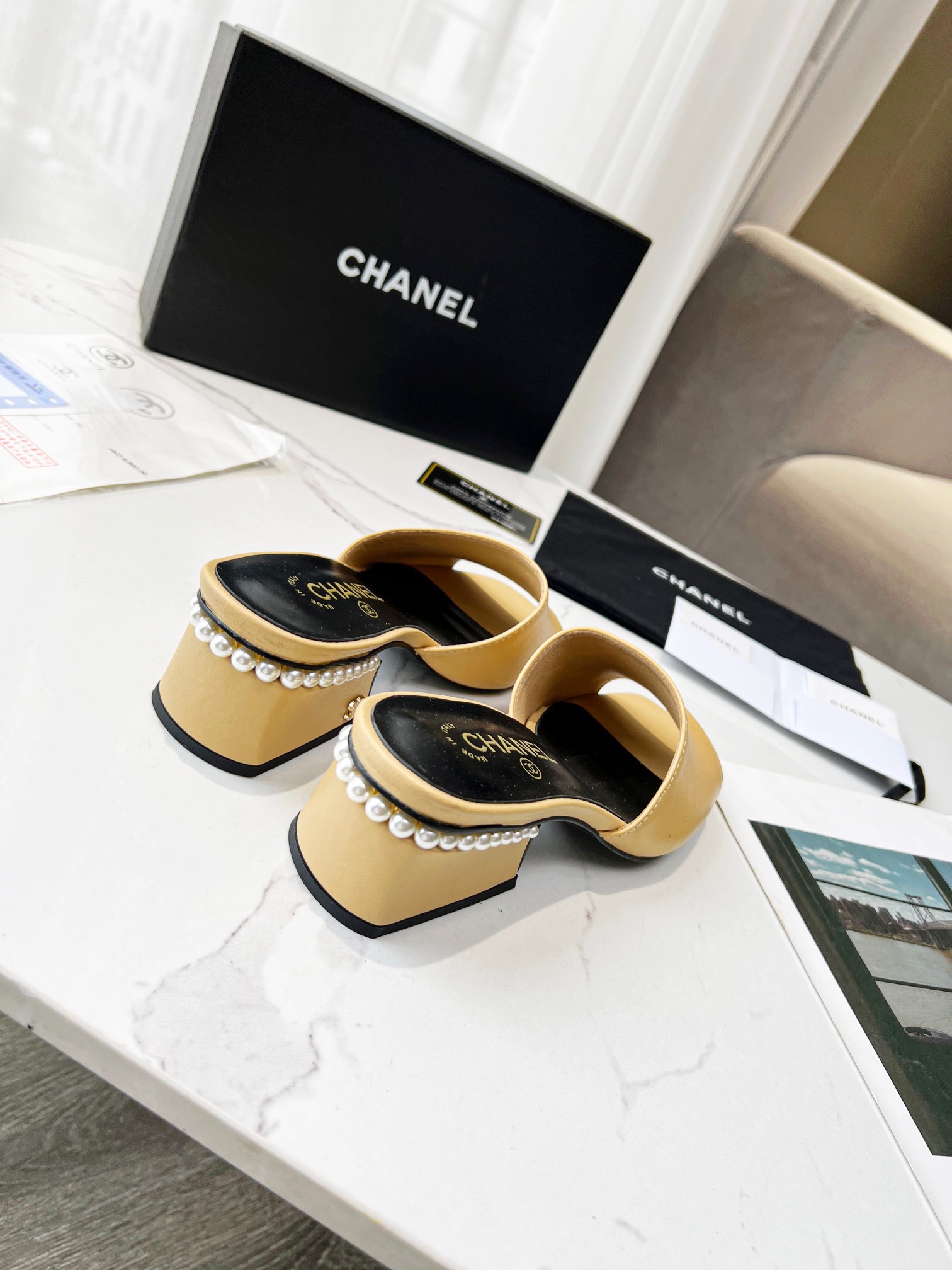 Chanel Women High Heel Sandals-0016 35-39