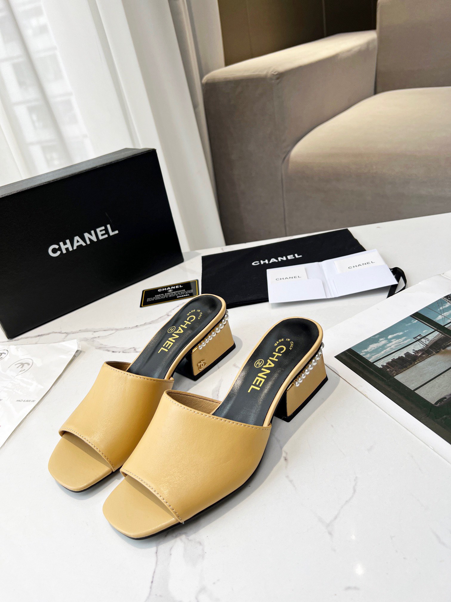 Chanel Women High Heel Sandals-0016 35-39