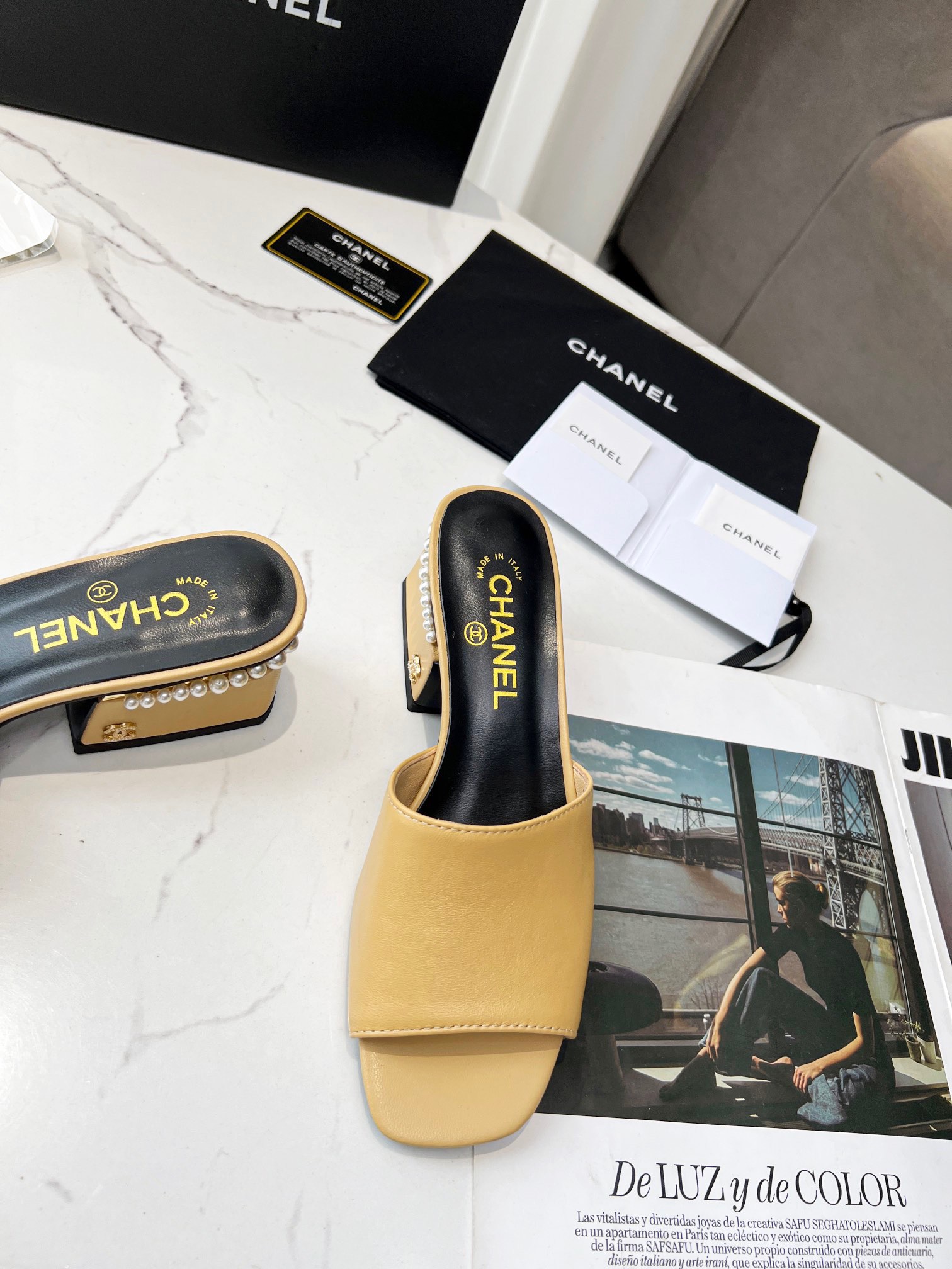 Chanel Women High Heel Sandals-0016 35-39