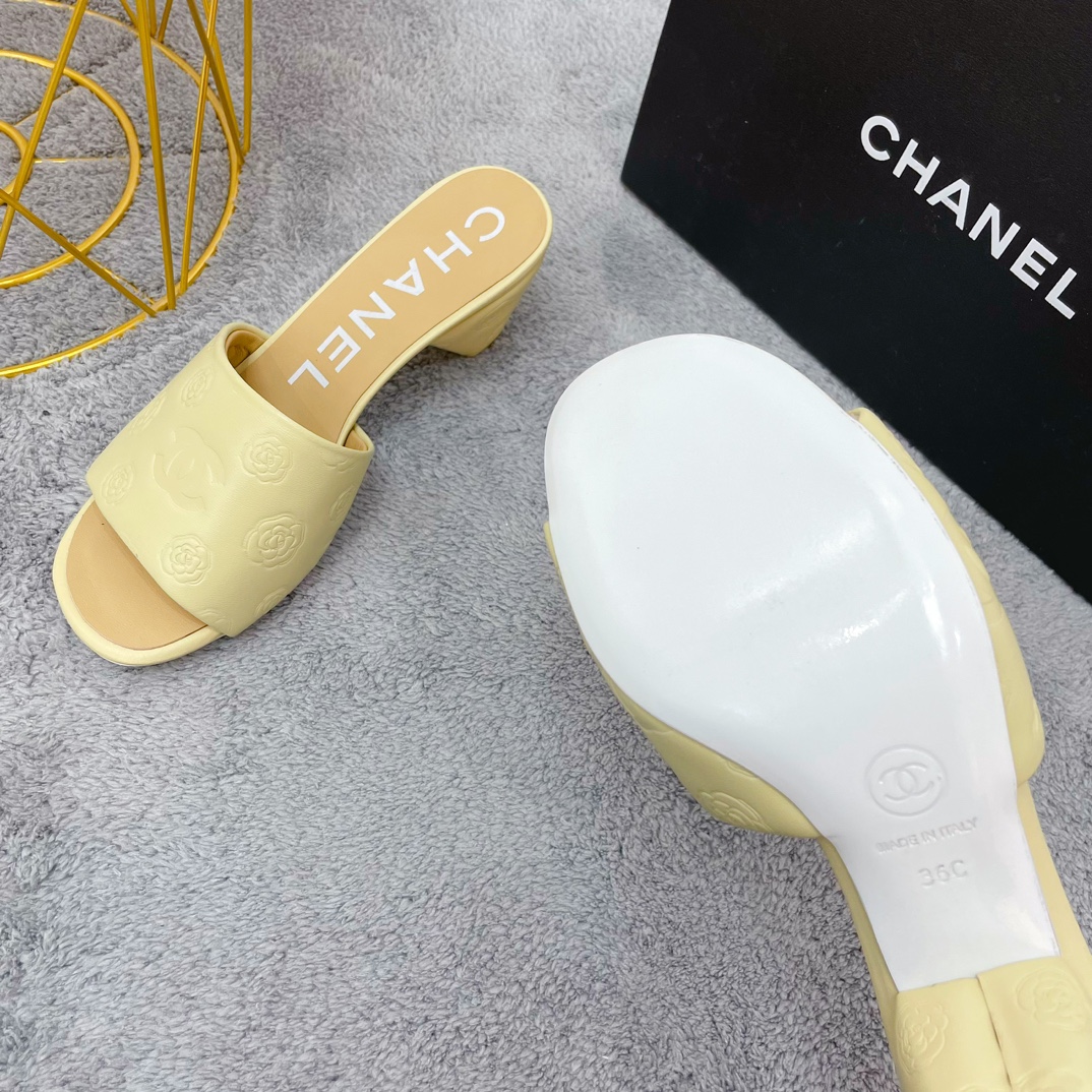 Chanel Women High Heel Sandals-0025 35-39