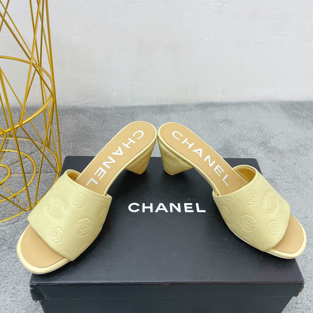 Chanel Women High Heel Sandals-0025 35-39