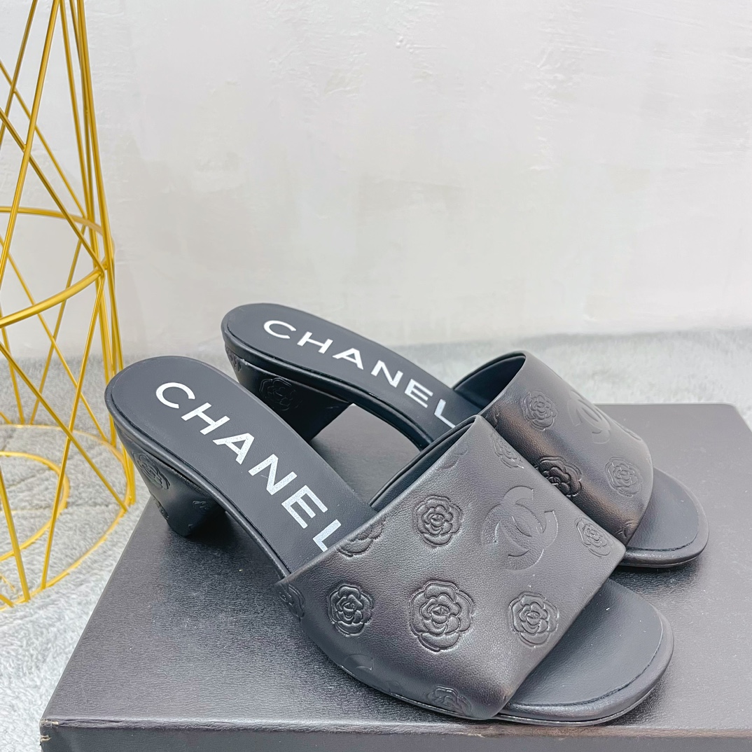 Chanel Women High Heel Sandals-0027 35-39