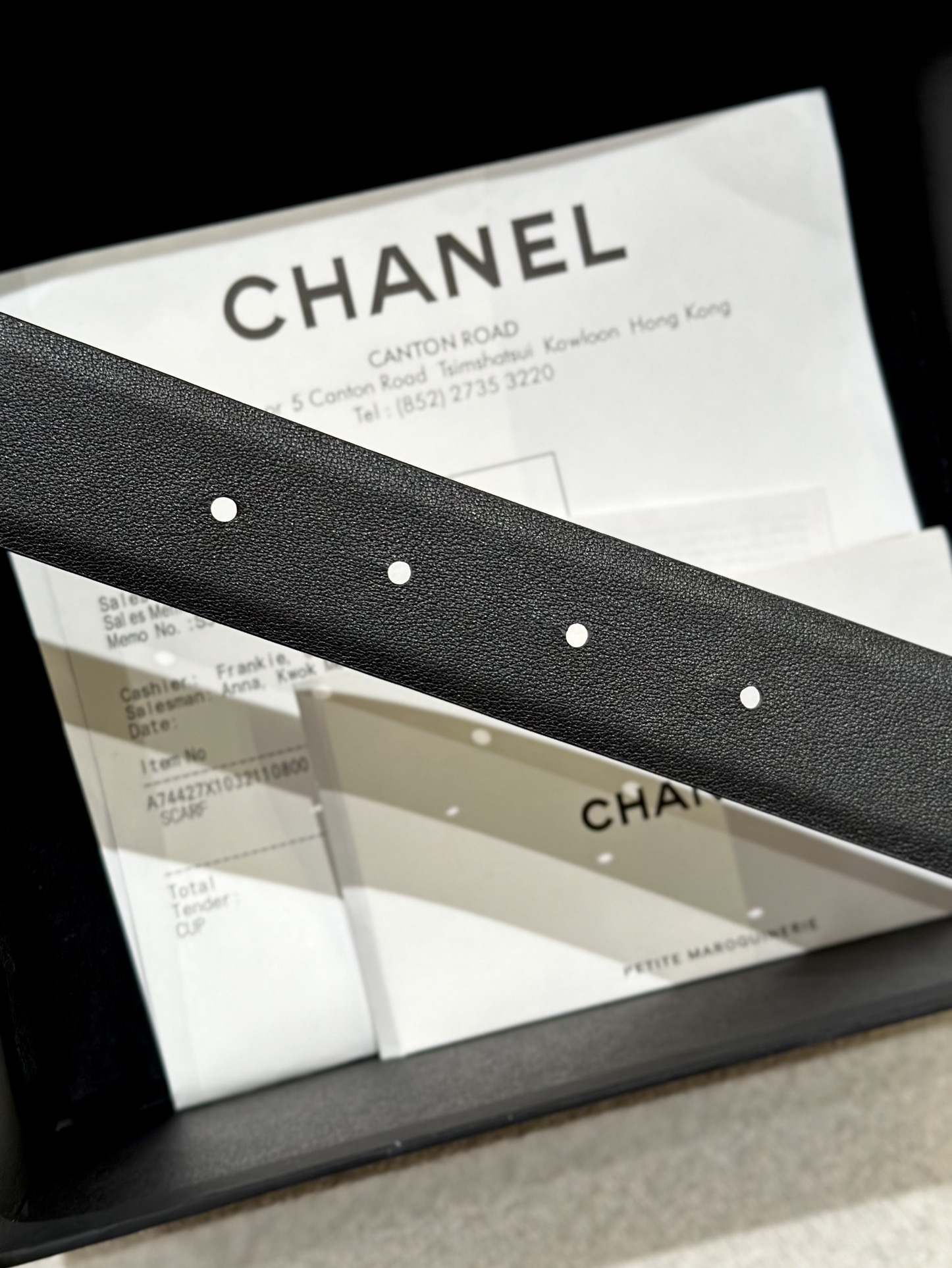 Chanel Women Leather Belt Width 3.0cm -0002