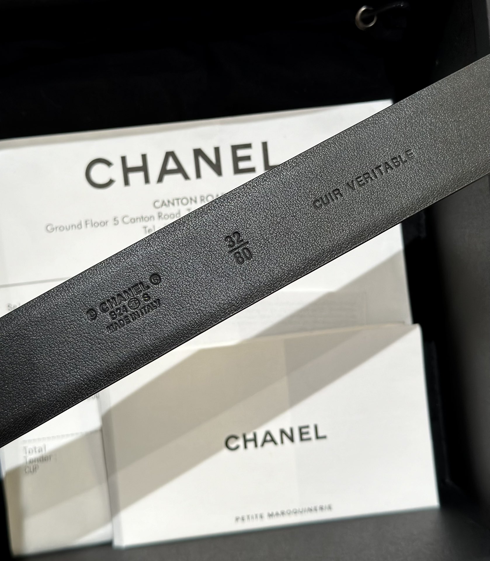 Chanel Women Leather Belt Width 3.0cm -0002