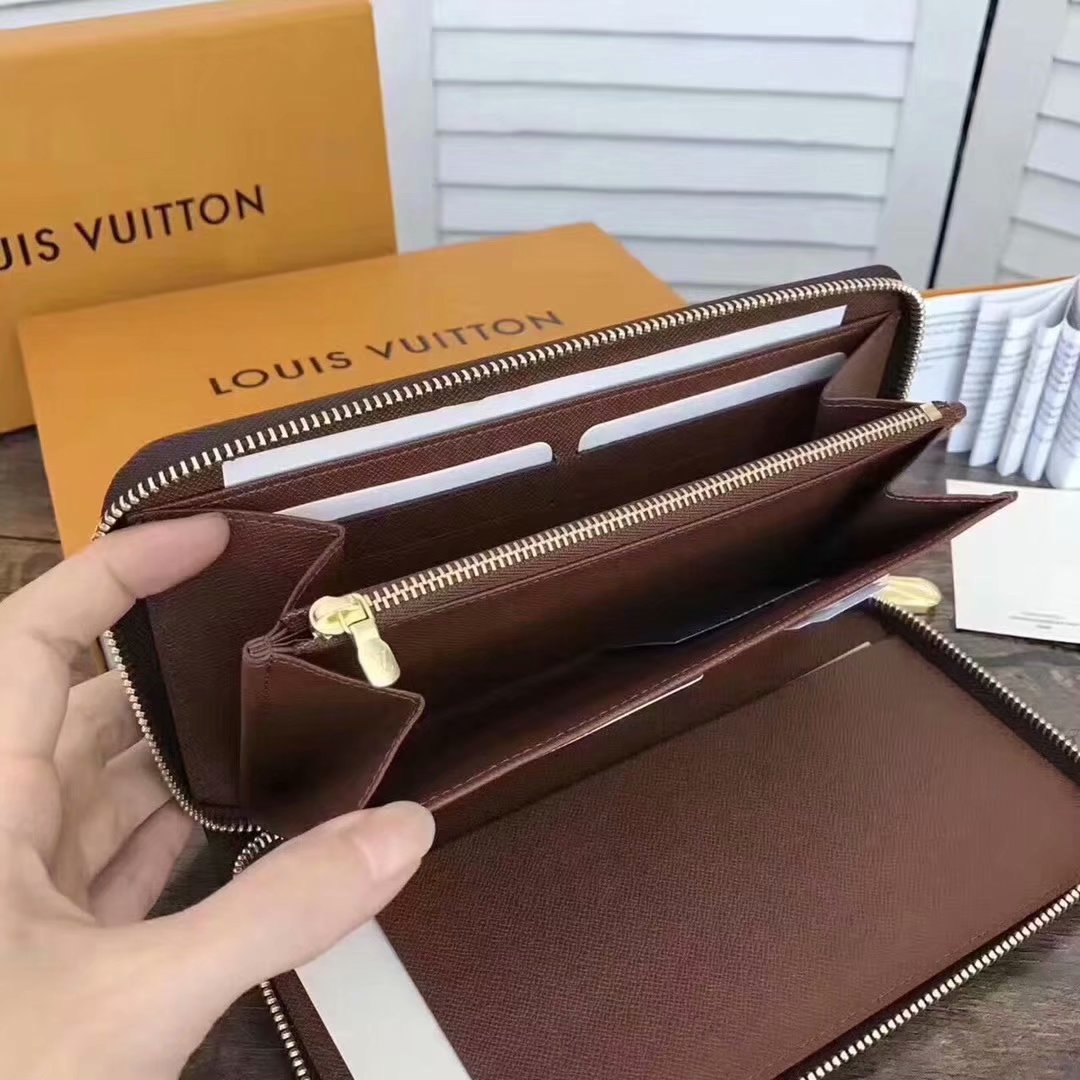 Cheap Louis Vuitton M60002 Zippy Organiser Monogram Men Wallet