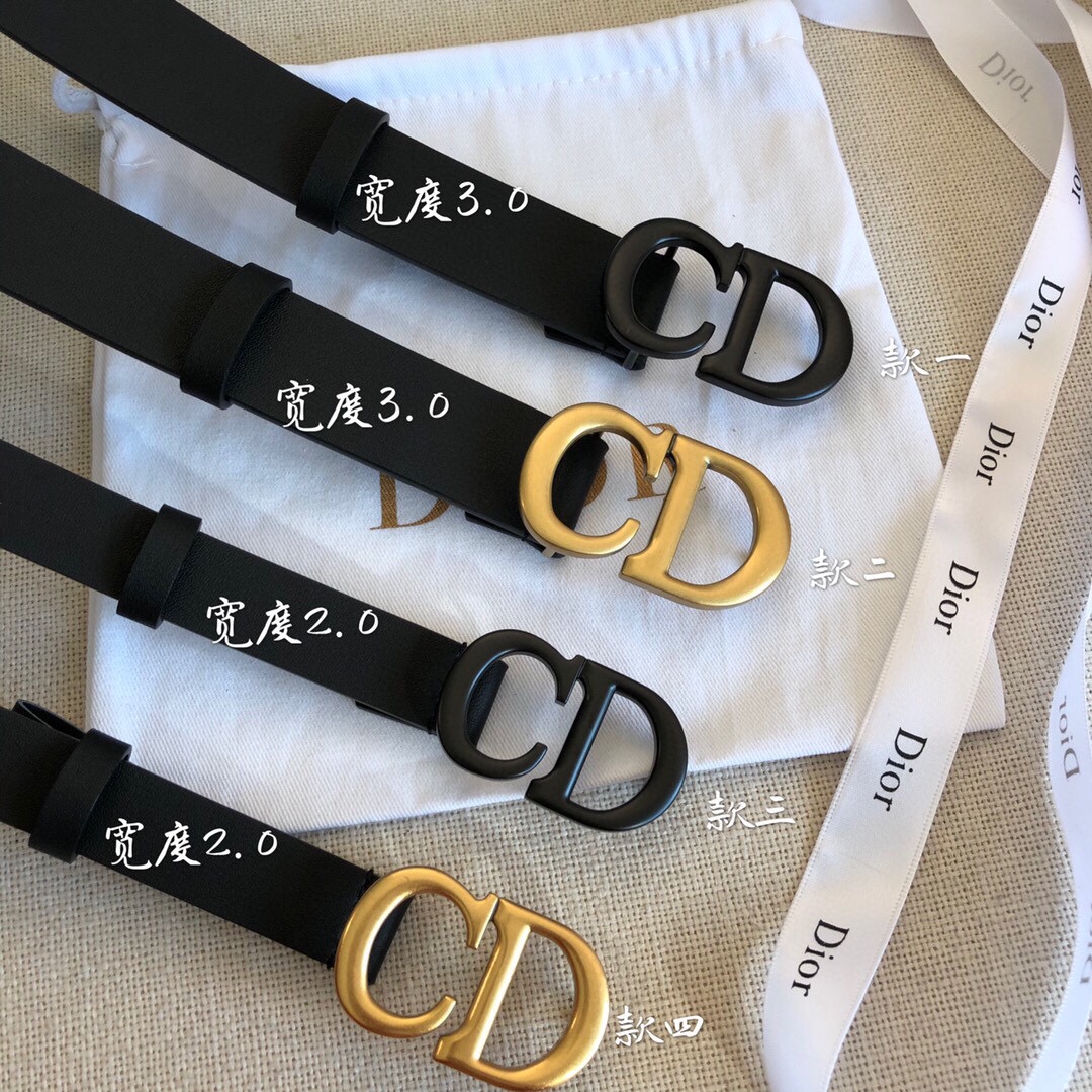 Cheap Replica Dior Leather Belt 015