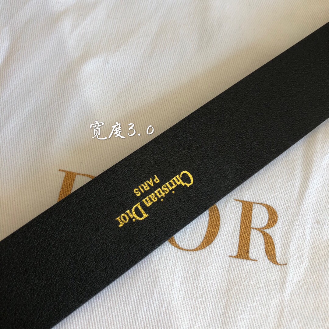 Cheap Replica Dior Leather Belt 015