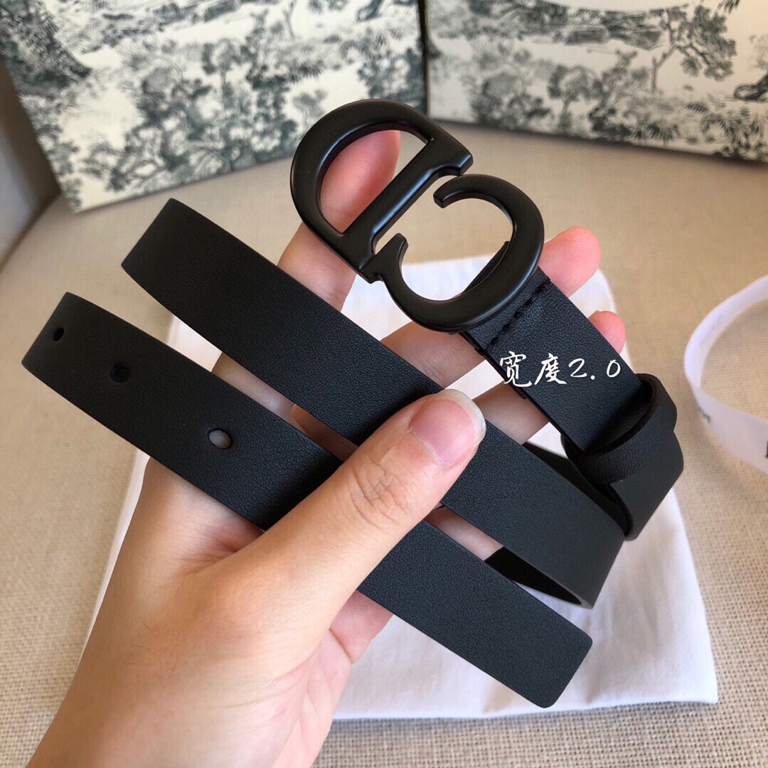 Cheap Replica Dior Leather Belt 015