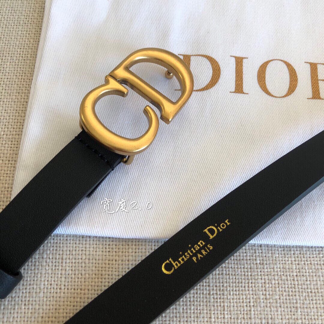 Cheap Replica Dior Leather Belt 015