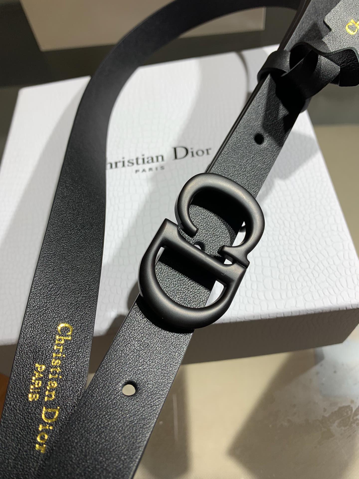 Cheap Replica Dior Women Leather Belt Width 2cm 013