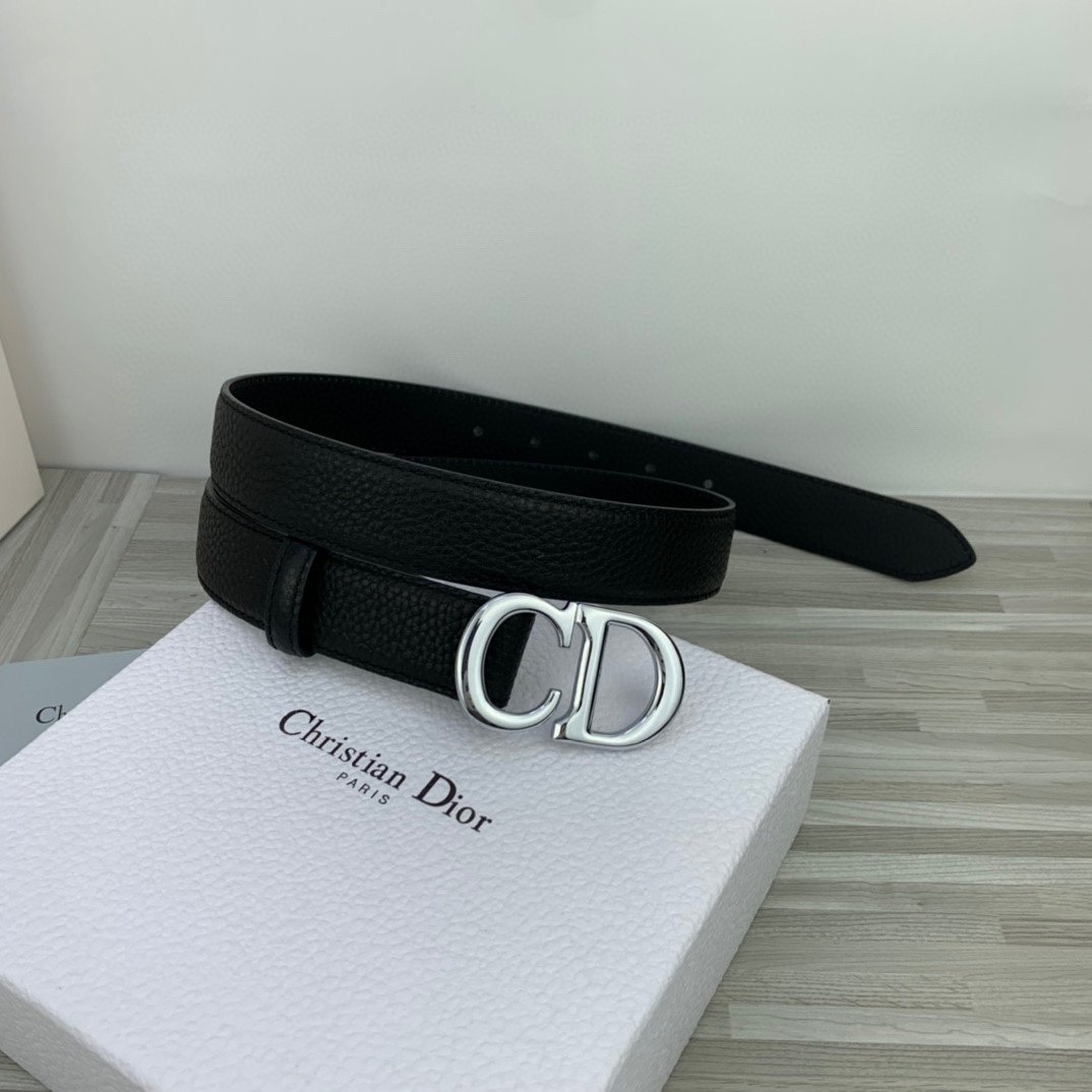 Cheap Replica Dior Women Leather Belt Width 3cm 008