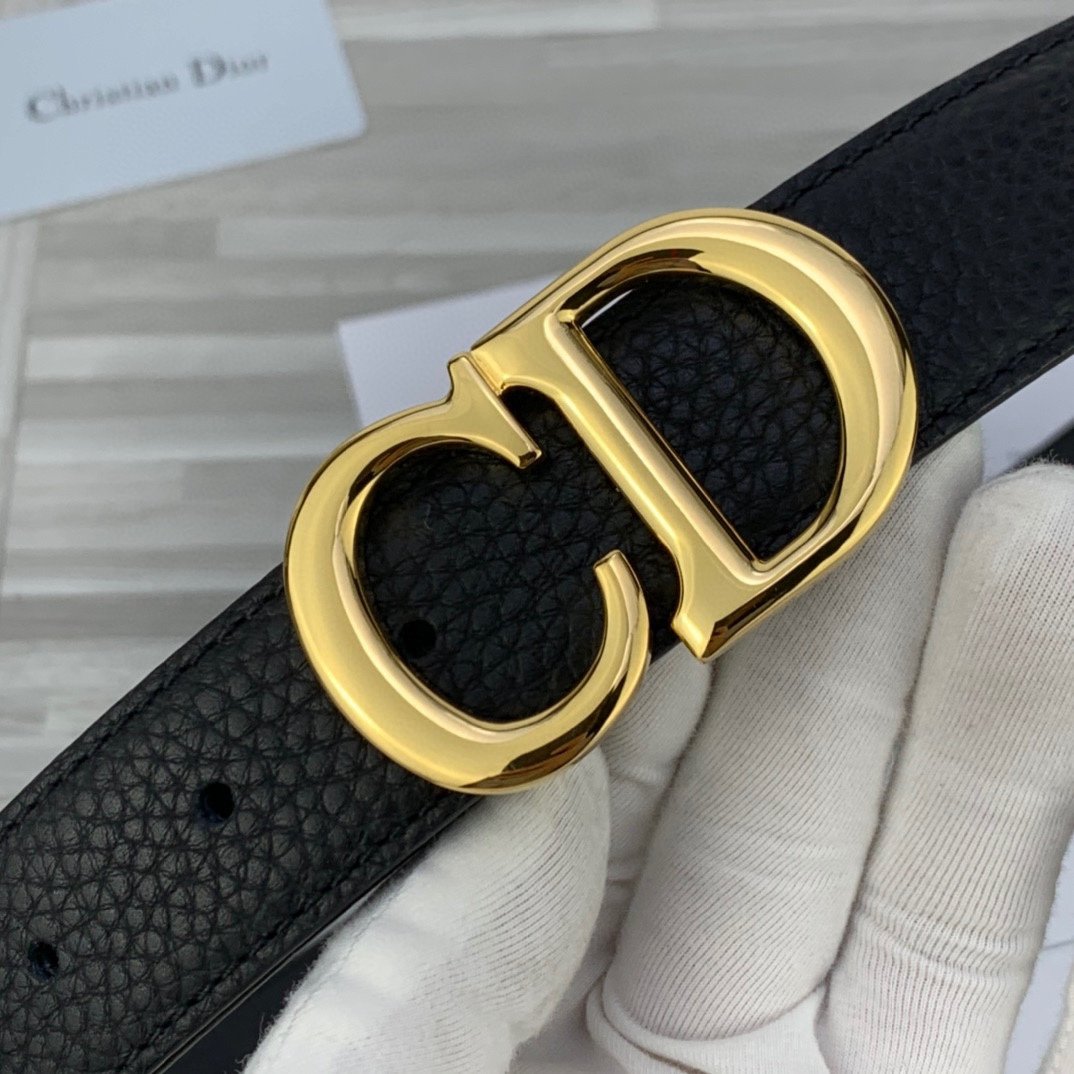 Cheap Replica Dior Women Leather Belt Width 3cm 009