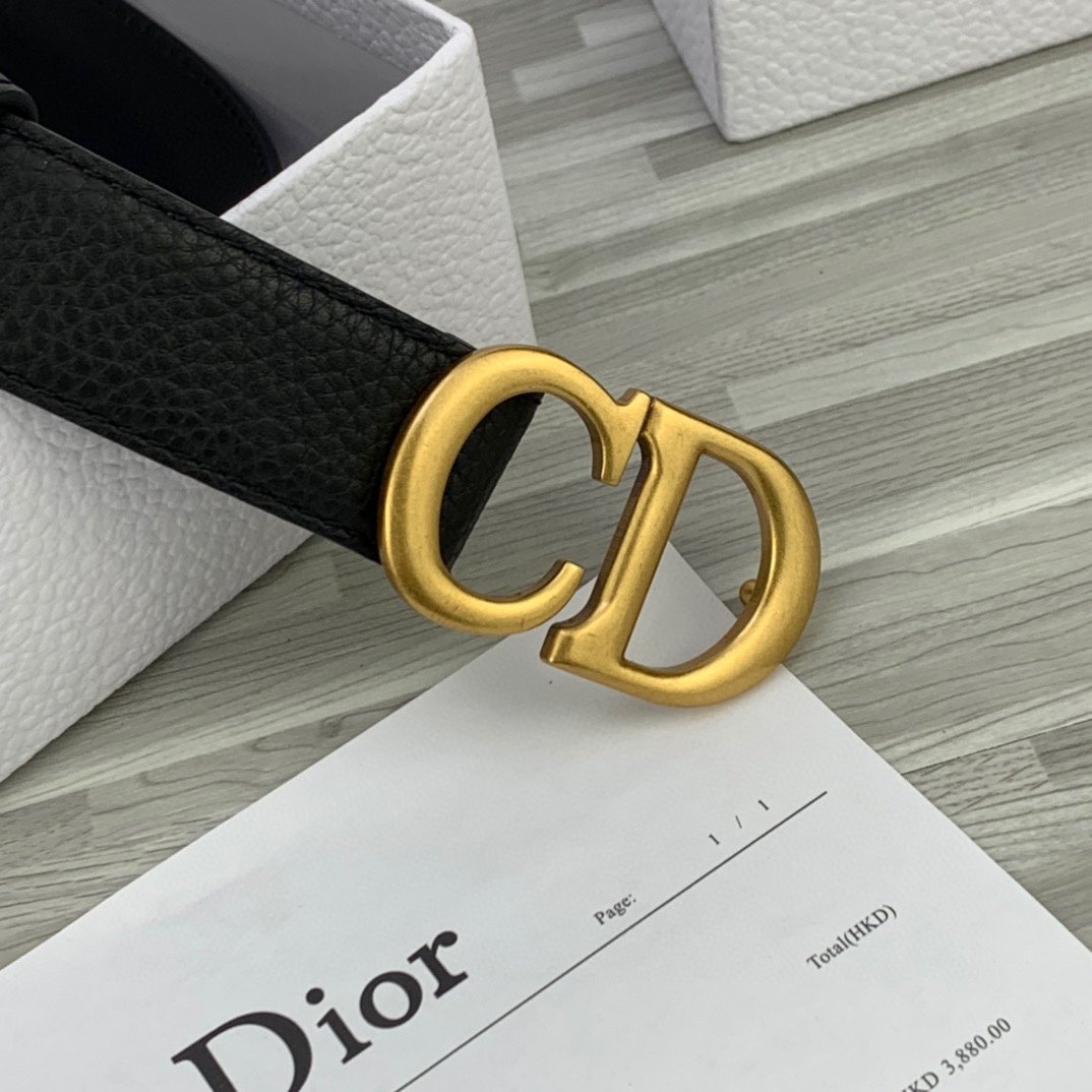 Cheap Replica Dior Women Leather Belt Width 3cm 011