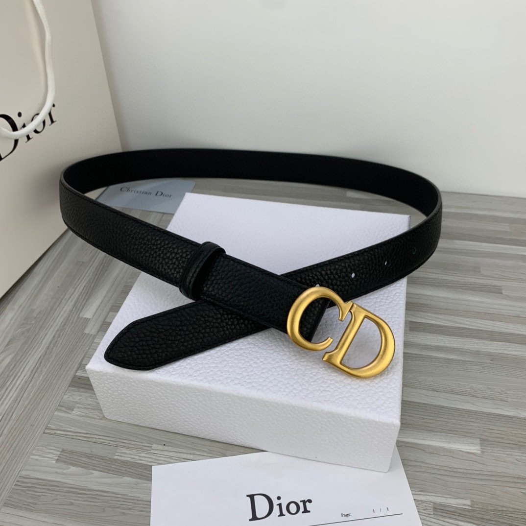 Cheap Replica Dior Women Leather Belt Width 3cm 011