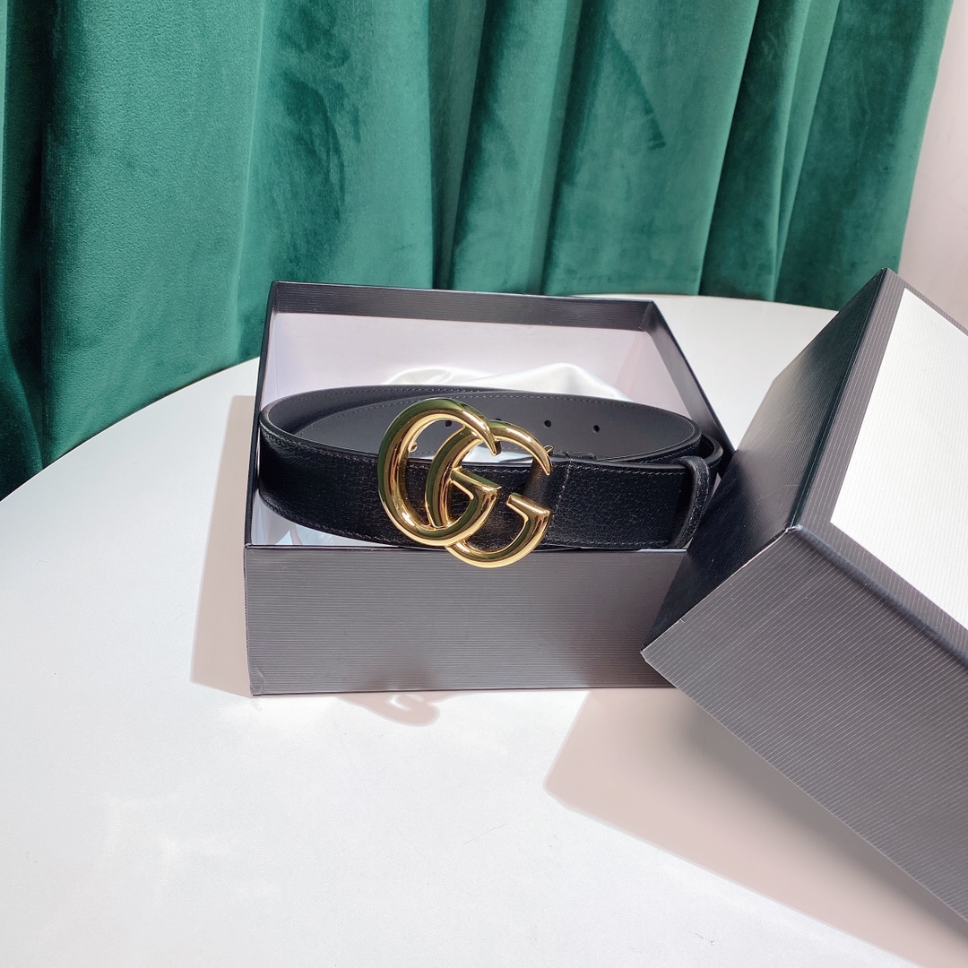 Cheap Replica Gucci Leather Belts width 3.0cm 158