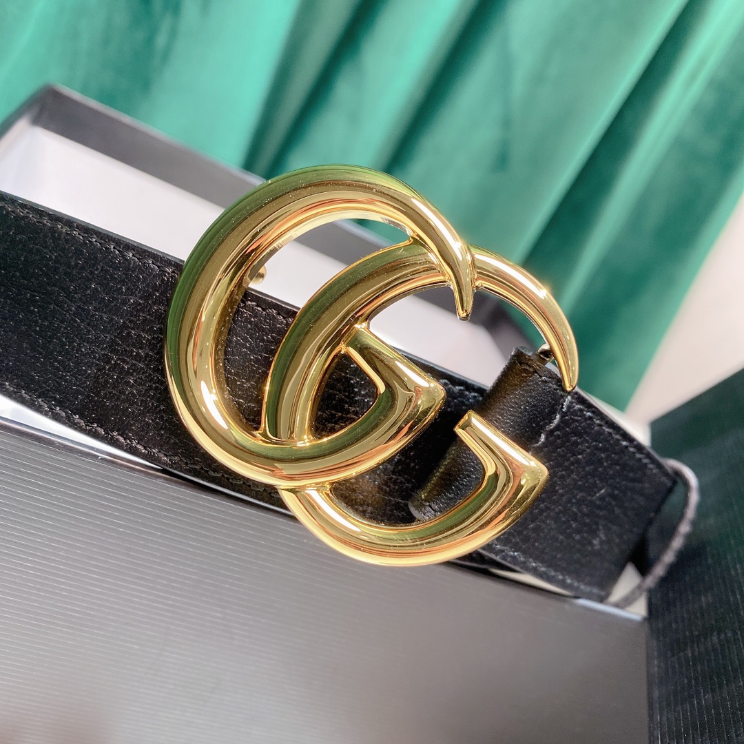 Cheap Replica Gucci Leather Belts width 3.0cm 158