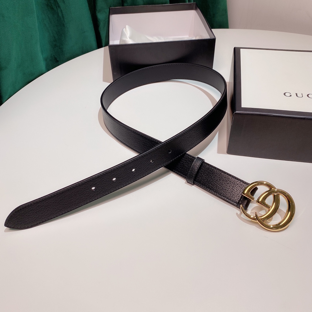 Cheap Replica Gucci Leather Belts width 3.0cm 158