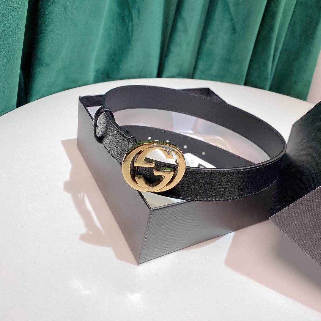 Cheap Replica Gucci Leather Belts width 3.0cm 160