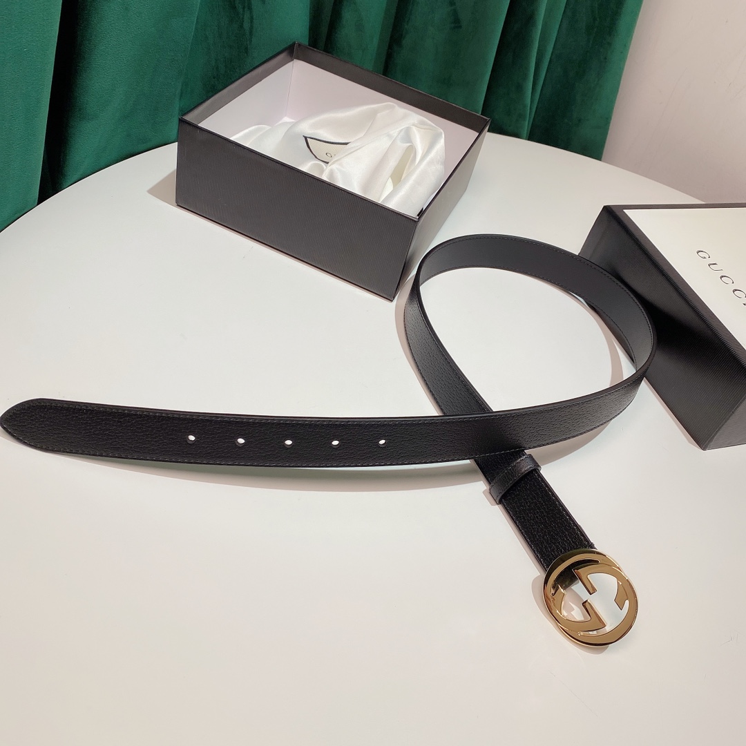 Cheap Replica Gucci Leather Belts width 3.0cm 160