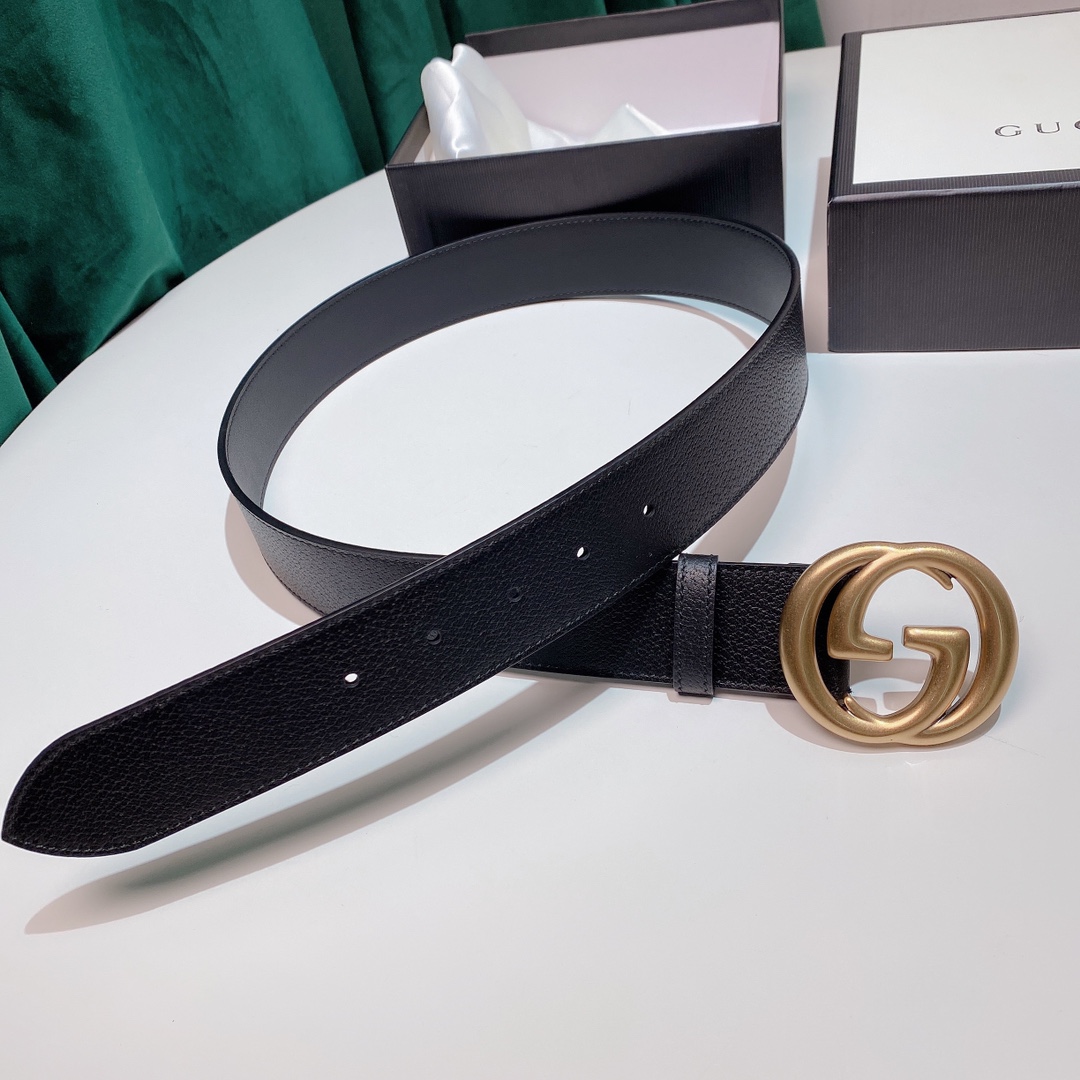 Cheap Replica Gucci Leather Belts width 4.0cm 149