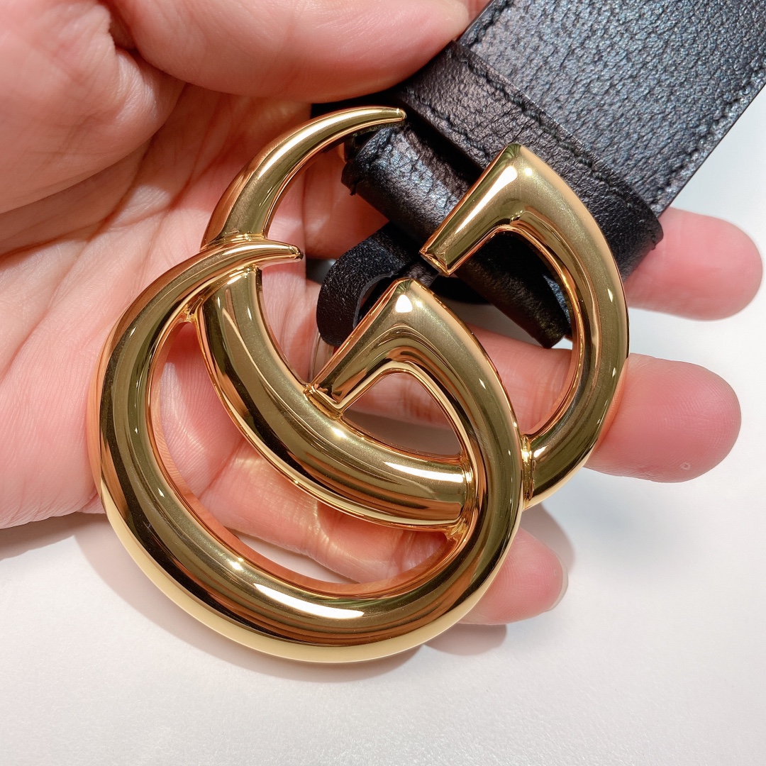 Cheap Replica Gucci Leather Belts width 4.0cm 151