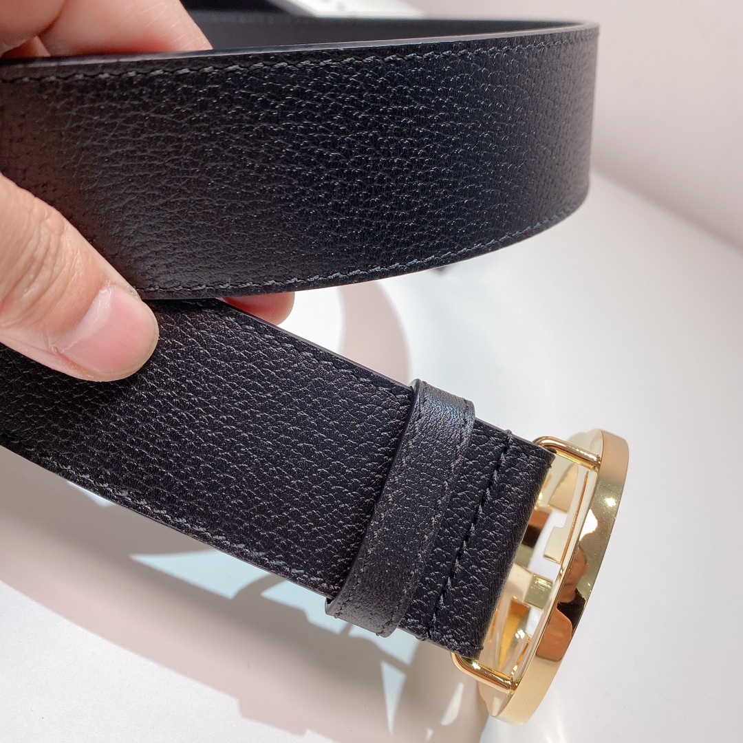 Cheap Replica Gucci Leather Belts width 4.0cm 153