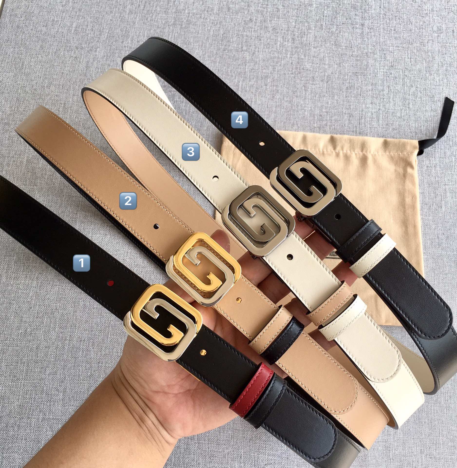 Cheap Replica Gucci Men Leather Belts Width 30mm 189