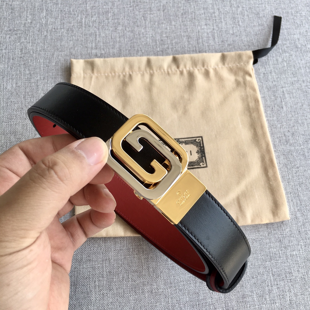 Cheap Replica Gucci Men Leather Belts Width 30mm 189