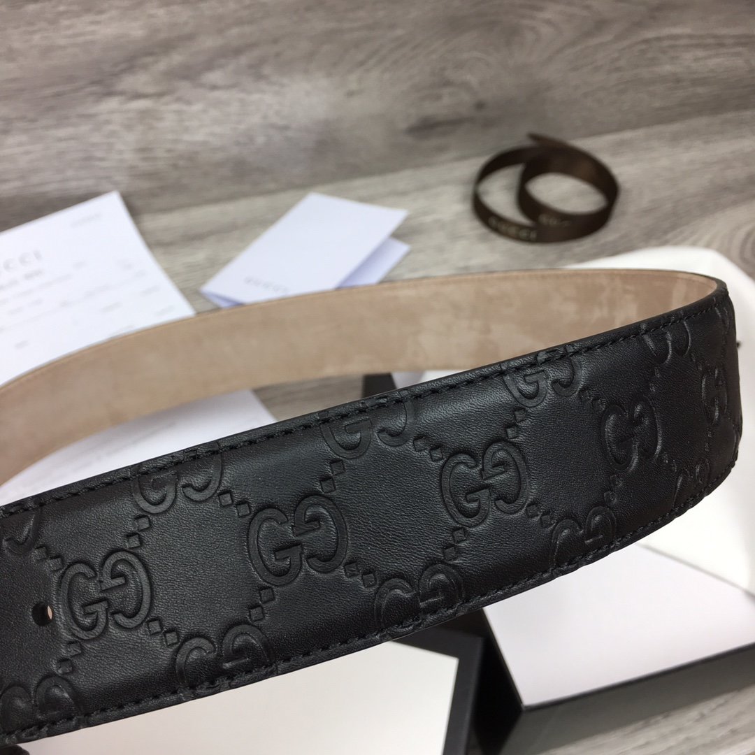 Cheap Replica Gucci Reversible Men Leather Belt 137