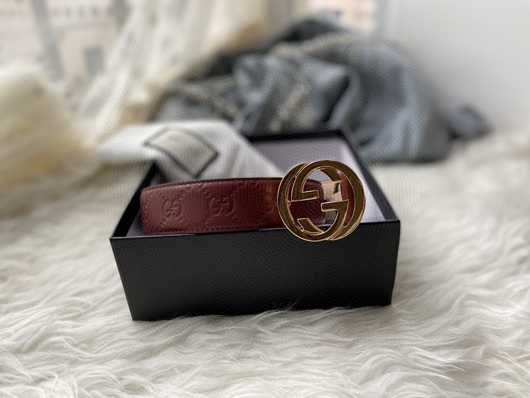 Cheap Replica Gucci Reversible Women Leather Belt Width 3.5cm 129