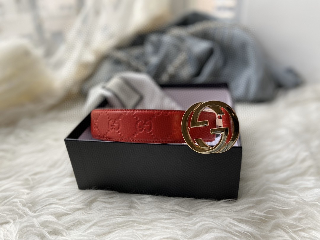 Cheap Replica Gucci Reversible Women Leather Belt Width 3.5cm 130