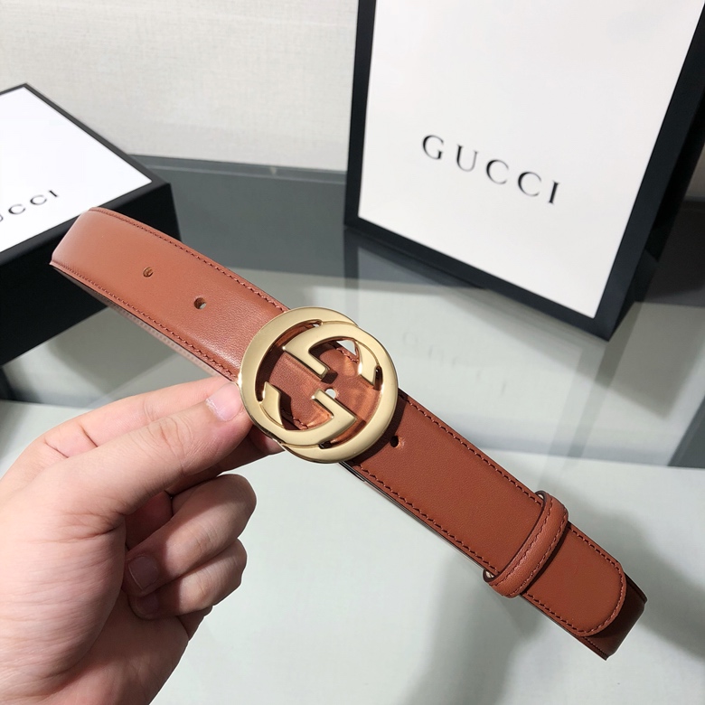 Cheap Replica Gucci Women Leather Belts Width 25mm 165