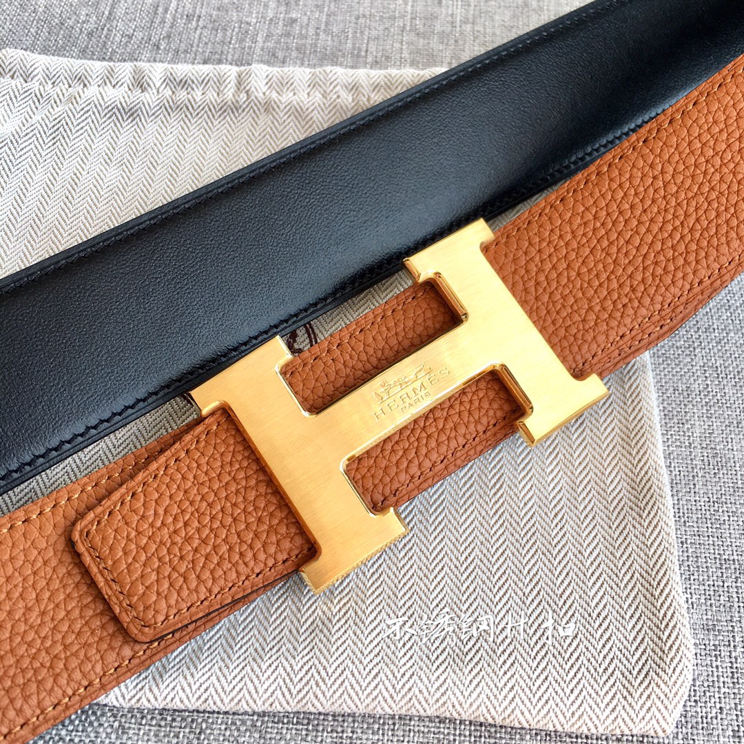 Cheap Replica Hermes Mens Leather Belts Width 3.8cm 091