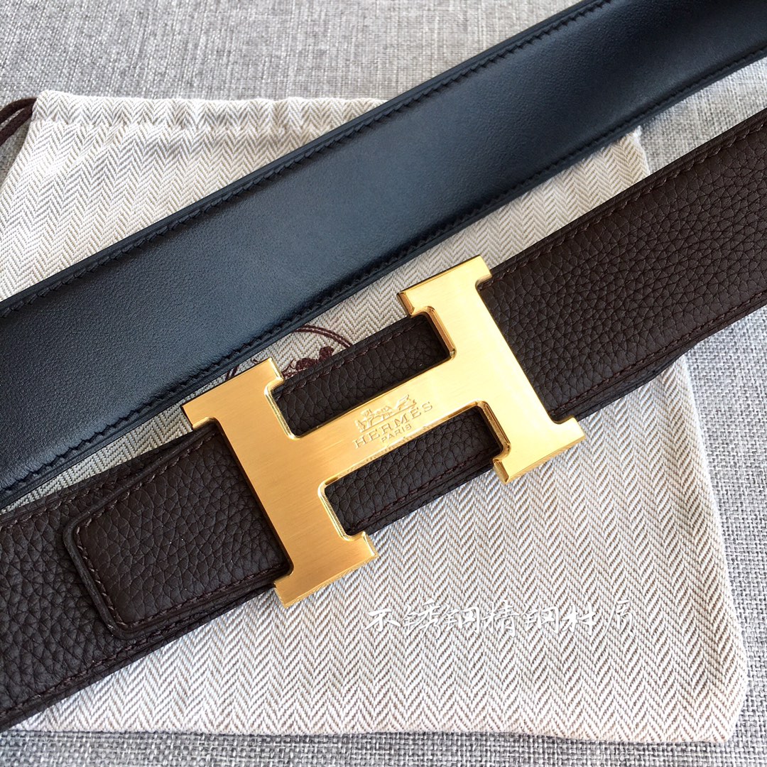 Cheap Replica Hermes Mens Leather Belts Width 3.8cm 092