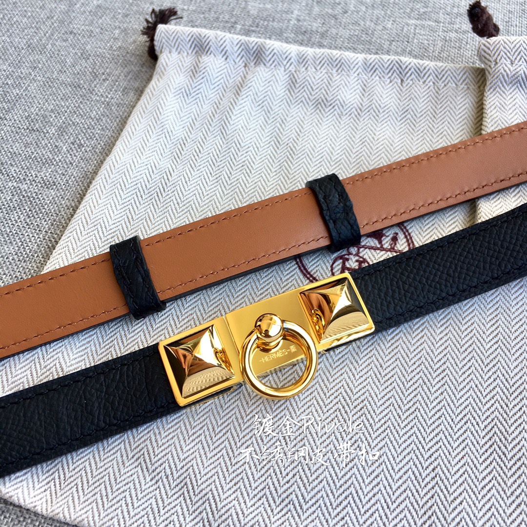 Cheap Replica Hermes Women Leather Belts Width 15cm 089